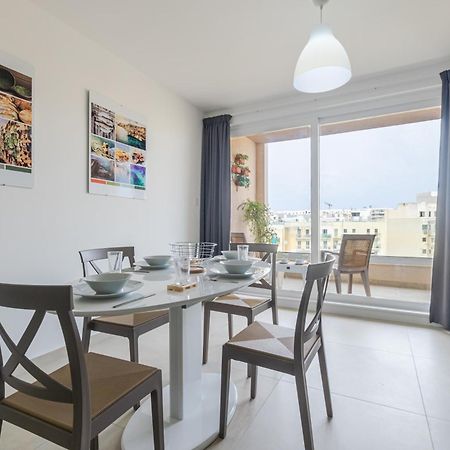 Spacious Brand New Apartment Hc Balcony 3 Bdr 2 Bth Bugibba San Pawl il-Baħar Eksteriør billede