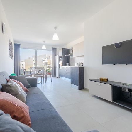Spacious Brand New Apartment Hc Balcony 3 Bdr 2 Bth Bugibba San Pawl il-Baħar Eksteriør billede