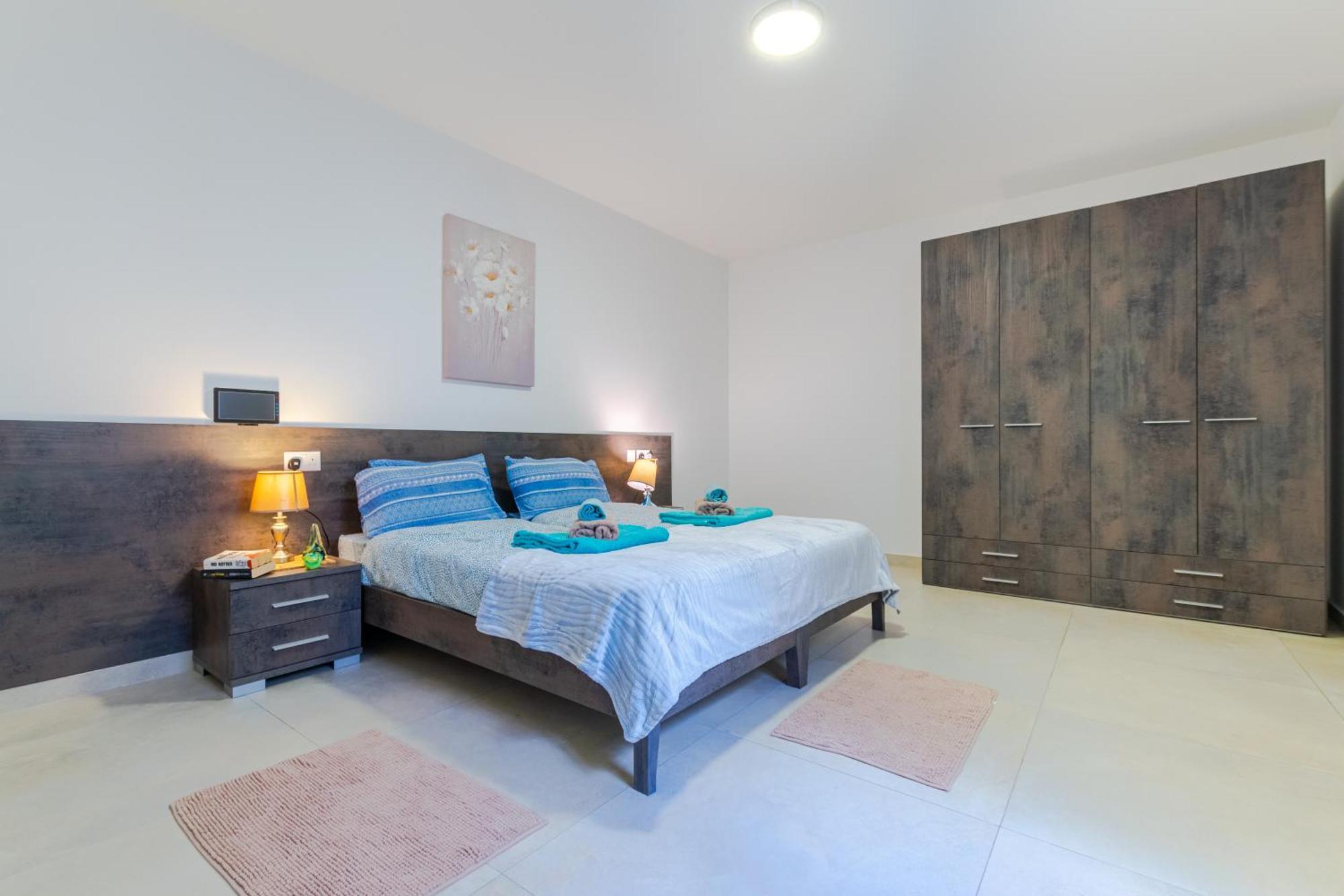 Spacious Brand New Apartment Hc Balcony 3 Bdr 2 Bth Bugibba San Pawl il-Baħar Eksteriør billede