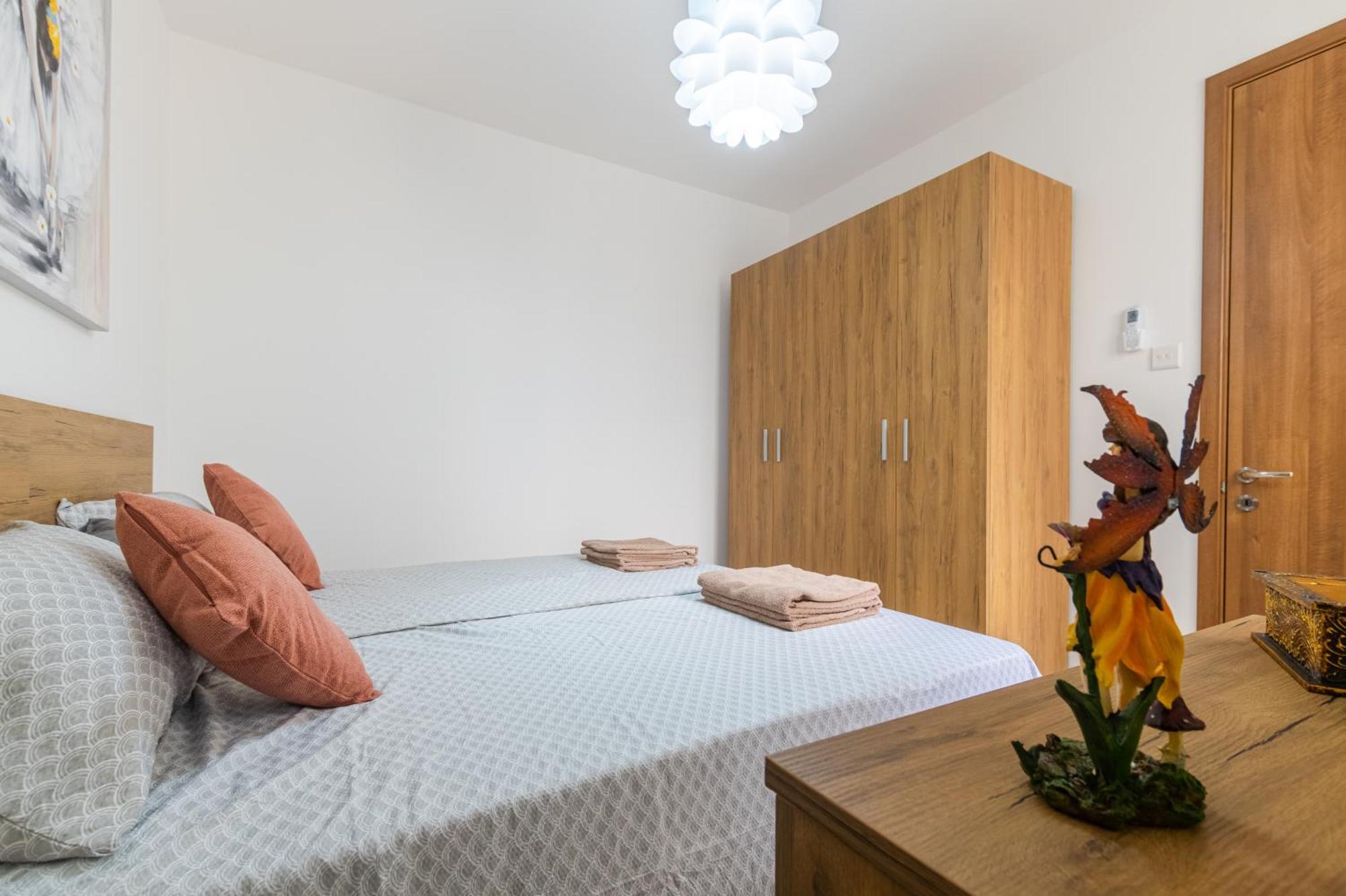 Spacious Brand New Apartment Hc Balcony 3 Bdr 2 Bth Bugibba San Pawl il-Baħar Eksteriør billede