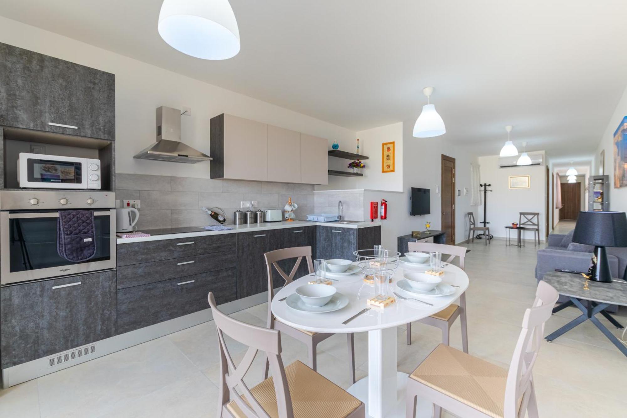 Spacious Brand New Apartment Hc Balcony 3 Bdr 2 Bth Bugibba San Pawl il-Baħar Eksteriør billede