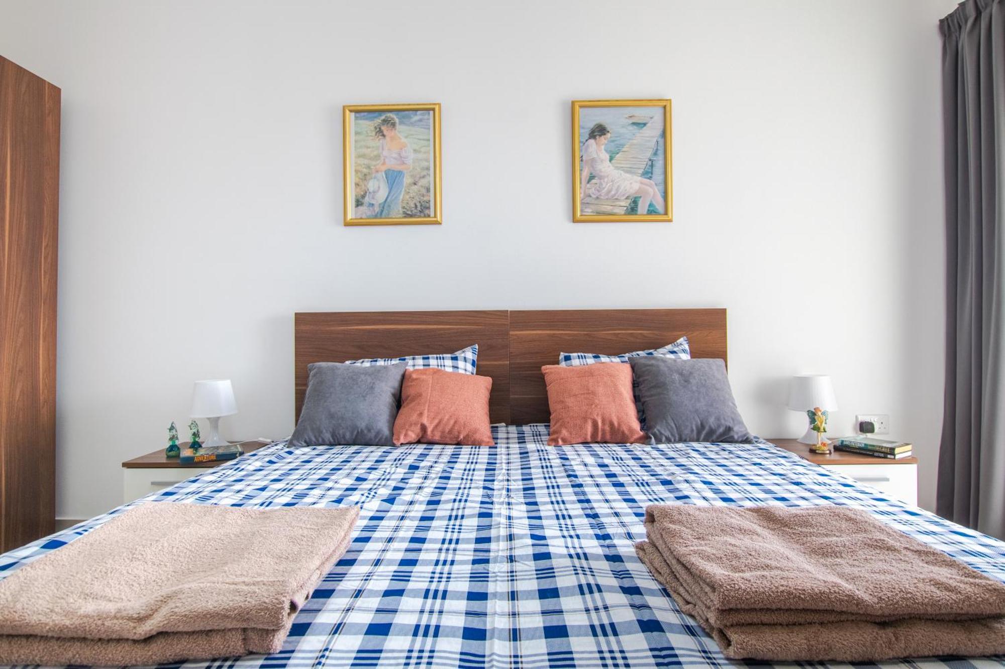 Spacious Brand New Apartment Hc Balcony 3 Bdr 2 Bth Bugibba San Pawl il-Baħar Eksteriør billede